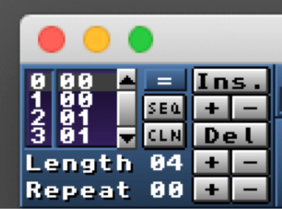 Calculate bpm with milkytracker fieldrety